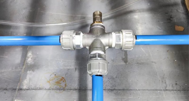 福斯特壓縮空氣管道改鋁合金
