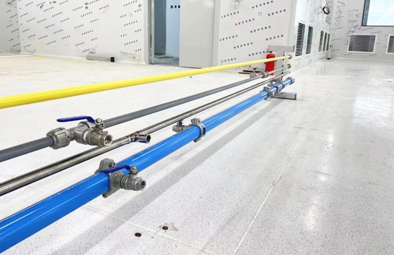 福斯特空壓機(jī)供氣管道安裝